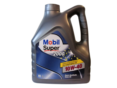 Масло моторное Mobil Мобил Super 2000 X1 10W-40 4 л Mobil 150018