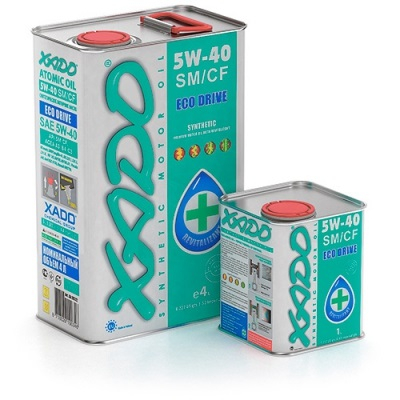 Масло моторное XADO XA 20322 Atomic Oil 5W-40 SM/CF 5л (жесть) Xado XA20322
