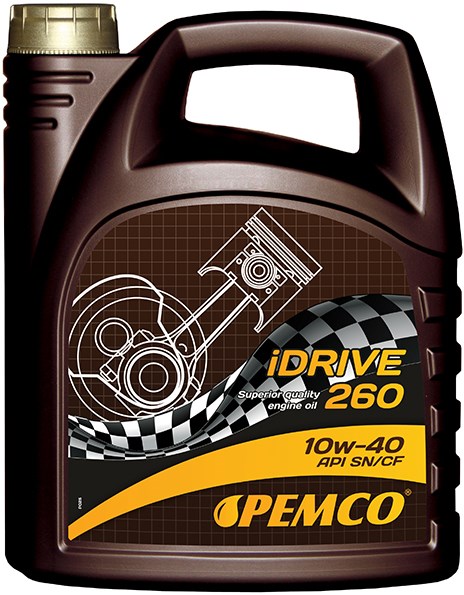 Масло моторное Pemco iDrive 260 10W-40 5 л Pemco 98238