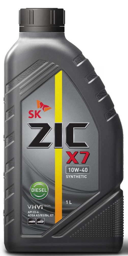Масло моторное Zic Зик X7 Diesel 10W-40 1л 132607 ZIC 132607