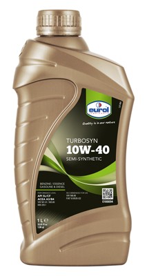 Масло моторное Eurol Turbosyn 10W-40 1л Eurol 10W40TURBOSYN1L