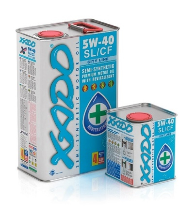Масло моторное XADO Atomic Oil 5W-40 SL/CF City Line 1л (жесть) Xado XA24108