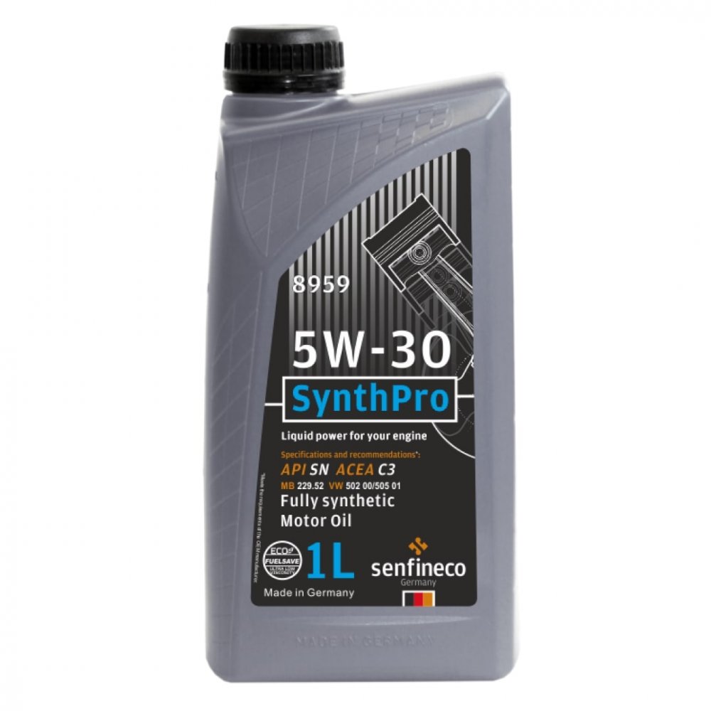 Масло моторное Senfineco SynthPro 5W-30 SN C3 1 л SENFINECO 8959