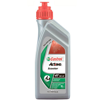Масло моторное Castrol Кастрол Act>Evo X-tra Scooter 4T 5W-40 1л CASTROL 151A76
