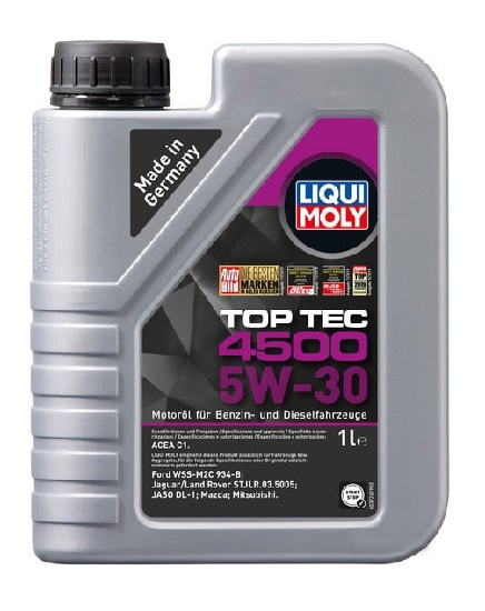 Масло моторное Liqui Moly TOP ТЕС 4500 5W-30 1л Liqui Moly 2317