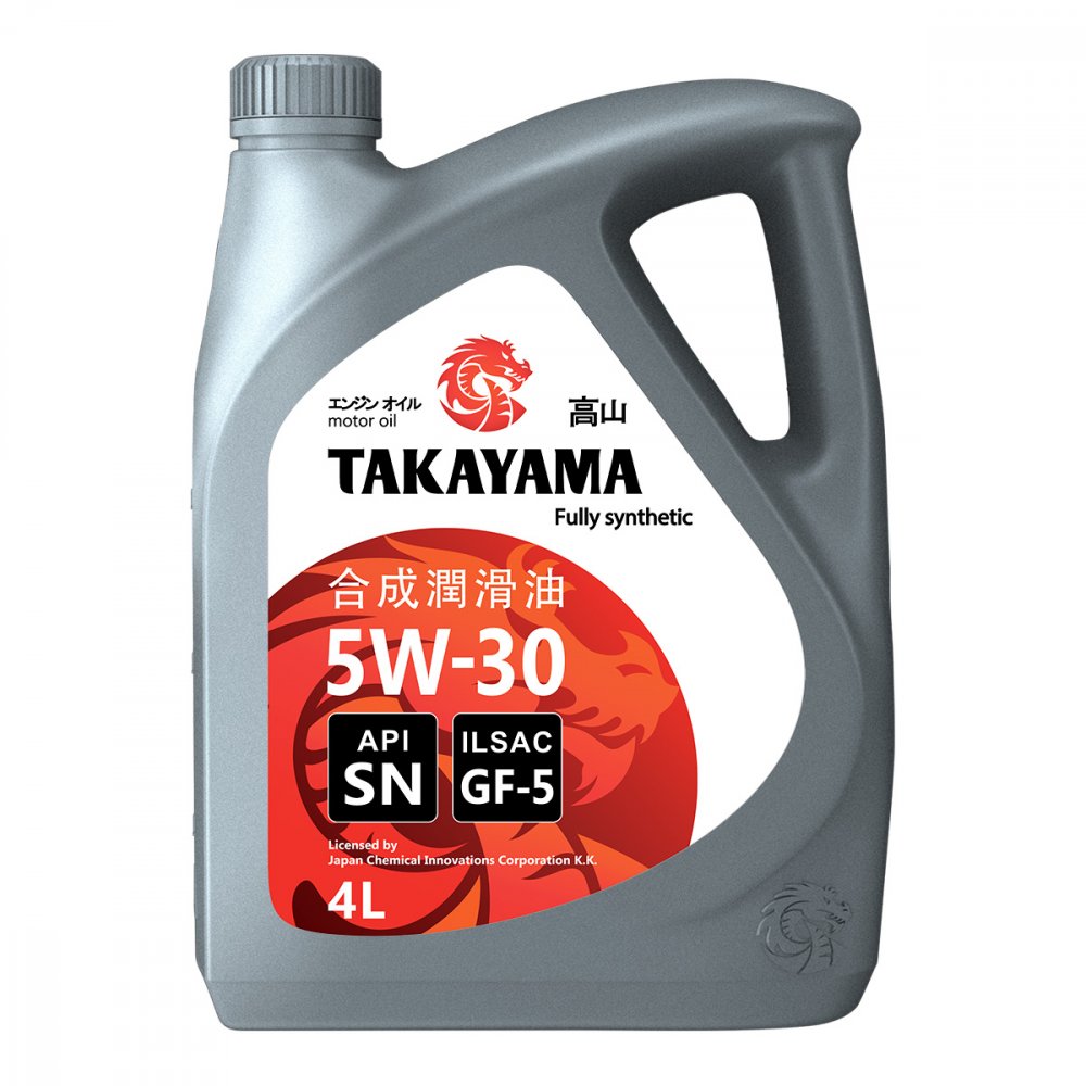 Масло моторное Takayama 5W-30 GF-5 SN 4 л TAKAYAMA 605552