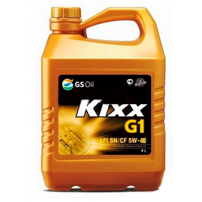 Масло моторное Kixx G1 Plus 5W-40 4л KIXX L2102440E1