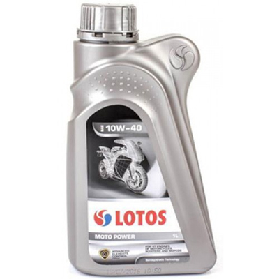 Масло моторное Lotos MOTO POWER SAE 10W-40 1л Lotos LOTOSMOTOPOWERSAE10W401L