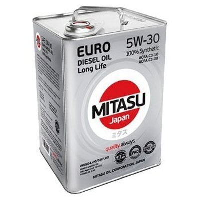 Моторное масло Mitasu EURO DIESEL LL 5W-30 6л Mitasu MJ2106