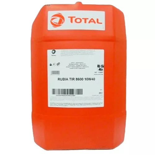 Масло моторное Total RUBIA TIR 8600 10W-40 20л 110801 Total 110801