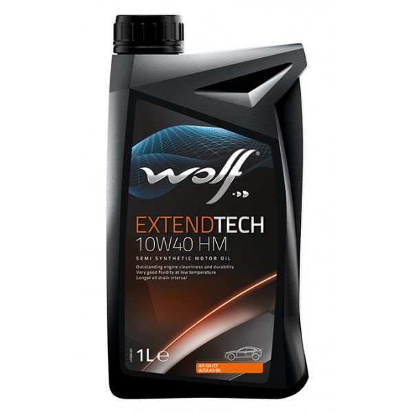 Масло моторное Wolf Вольф ExtendTech HM 10W-40 1л 151271 WOLF 151271
