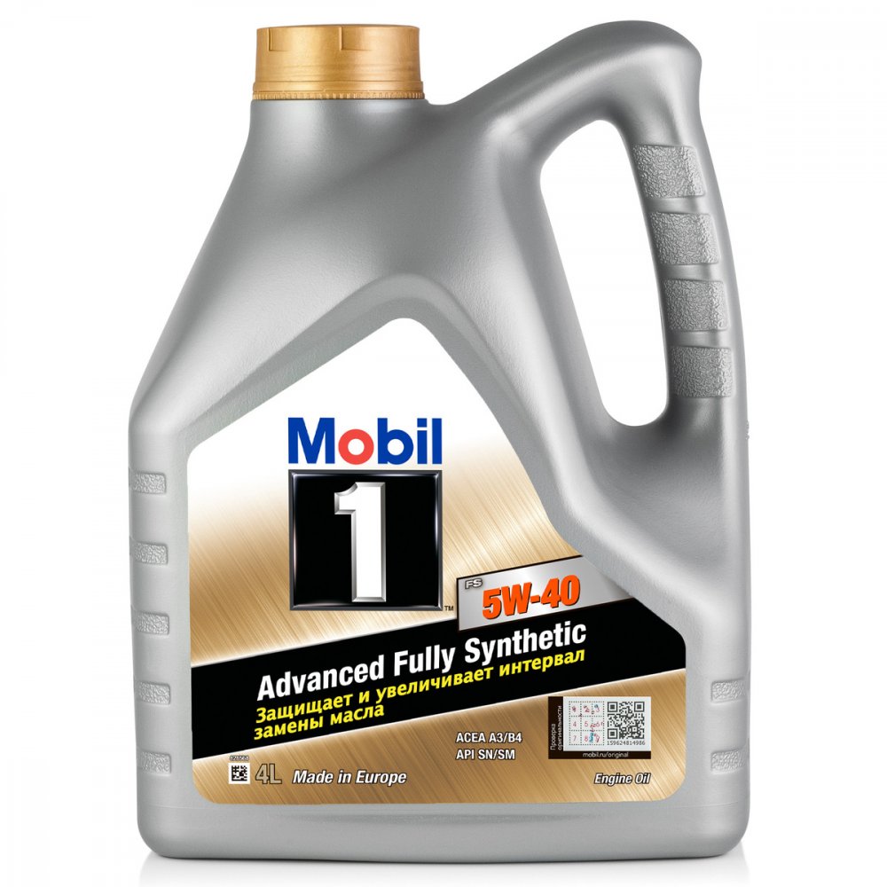 Масло моторное Mobil Мобил 1 FS 5W-40 4 л MOBIL 155578
