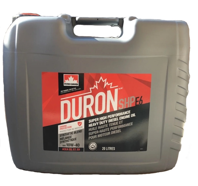 Масло моторное Petro-Canada Duron SHP E6 10W-40 20 л PETRO-CANADA DSHP14J20