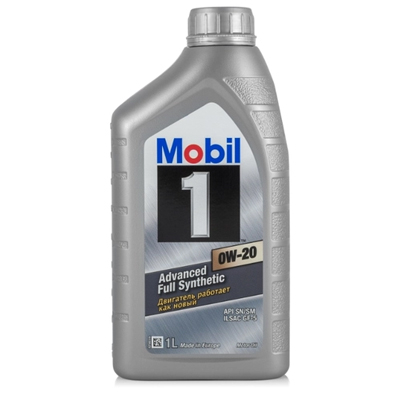 Масло моторное Mobil Мобил 1 0W-20 1 л MOBIL 155248