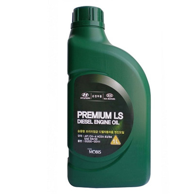 Масло моторное Hyundai/Kia Premium LS Diesel 5W-30 1л Hyundai/Kia 0520000111