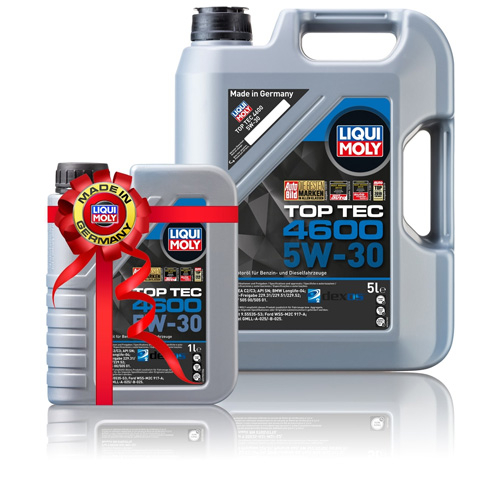 Масло моторное Liqui Moly TOP ТЕС 4600 5W-30 5+1л (комплект) Liqui Moly 23162315