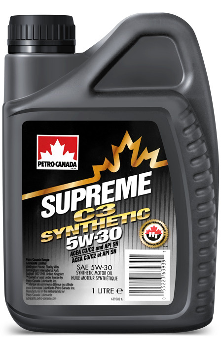 Масло моторное Petro-Canada Supreme C3 Synthetic 5W-30 1 л PETRO-CANADA MOSNC53C12