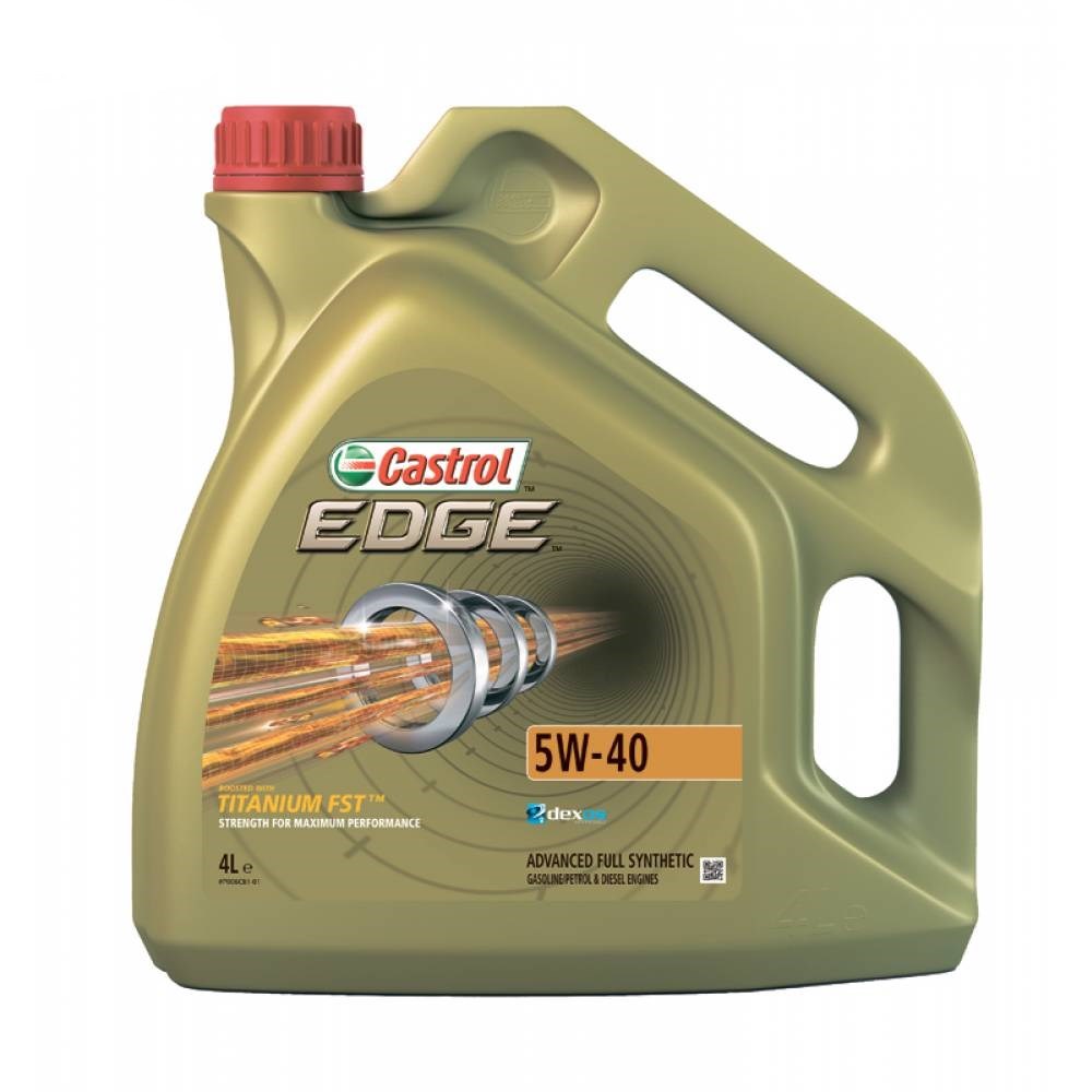Масло моторное Castrol Кастрол Edge 5W-40 A3/B4 4 л CASTROL 15BA5D