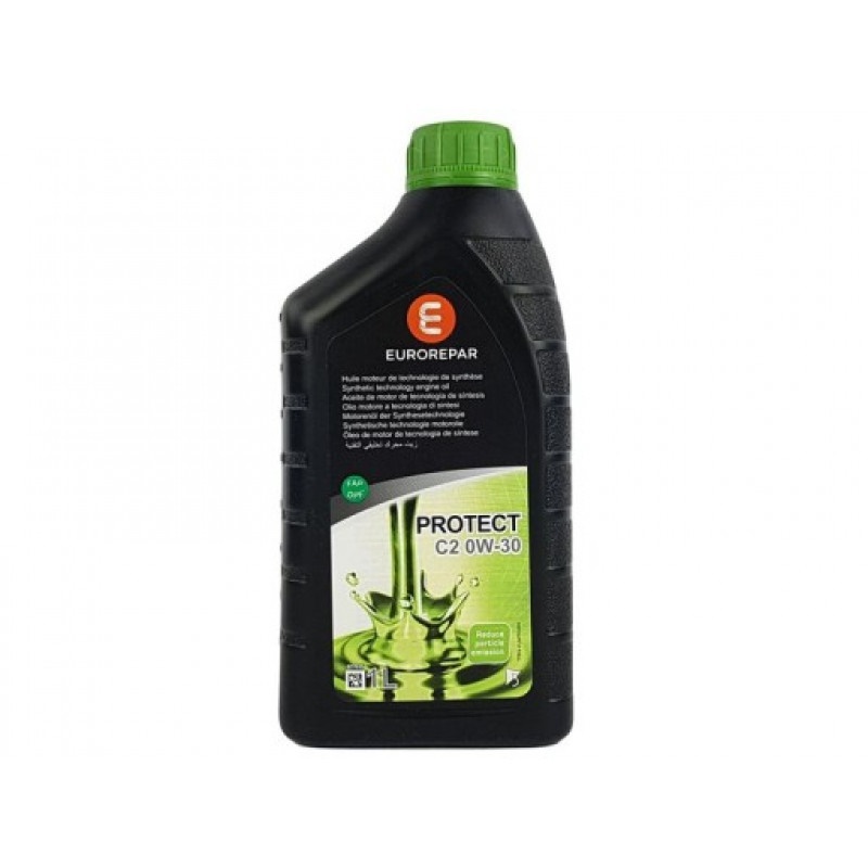 Масло моторное Eurorepar Protect C2 0W-30 1 л EUROREPAR 1639368680