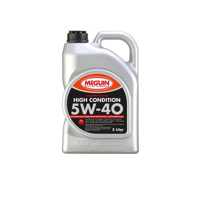 Моторное масло Meguin MEGOL HIGH CONDITION 5W-40 5л MEGUIN 3198