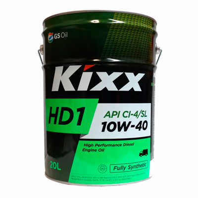 Масло моторное Kixx HD1 10W-40 20л KIXX L2061P20E1