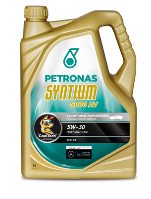 Масло моторное Petronas Syntium 5000 AV 5W-30 5л SYNTIUM 18135019