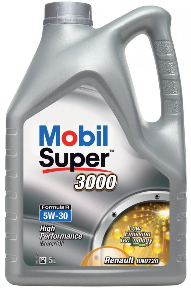 Масло моторное Mobil Мобил Super 3000 Formula R 5W-30 154126 5 л MOBIL 154126