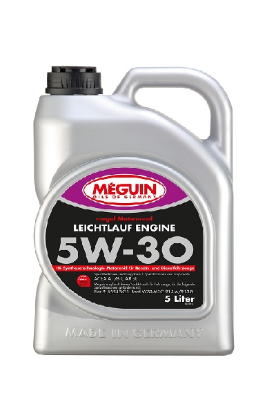 Моторное масло Meguin MEGOL LEICHTLAUF ENGINE 5W-30 5л MEGUIN 6376