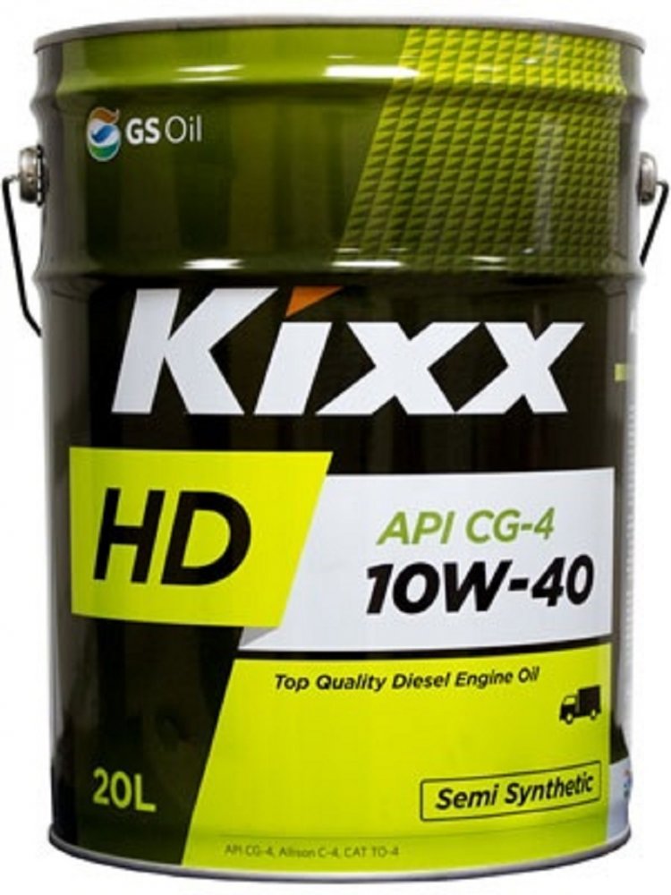 Масло моторное Kixx HD CG-4 10W-40 20 л KIXX L5255P20E1