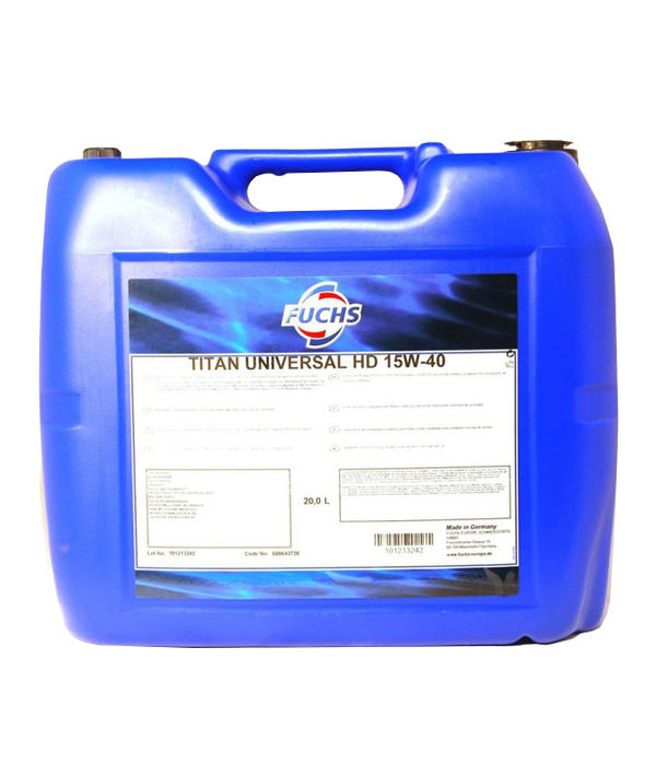 Масло моторное Fuchs TITAN UNIVERSAL HD 15W-40 20л 600642730 Fuchs 600642730