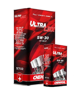 Масло моторное Chempioil Ultra LRX API SN/CF (мет.) 4+1л Chempioil 56430