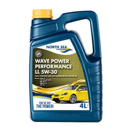 Масло моторное Nsl WAVE POWER PERFORMANCE LL 5W-30 704837 4л Nsl 704837