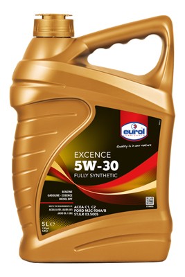 Масло моторное Eurol Excence 5W-30 5л Eurol 5W30EXCENCE5L