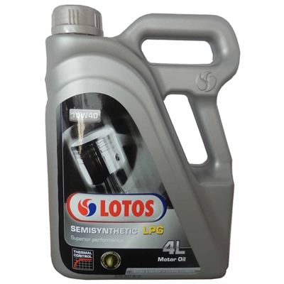 Масло моторное Lotos SEMISYNTHETIC LPG SL 10W-40 4л Lotos LOTOSSEMISYNTHETICLPGSL10W404L