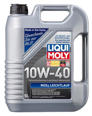Масло моторное Liqui Moly MoS2 Leichtlauf 10W-40 5л Liqui Moly 2184
