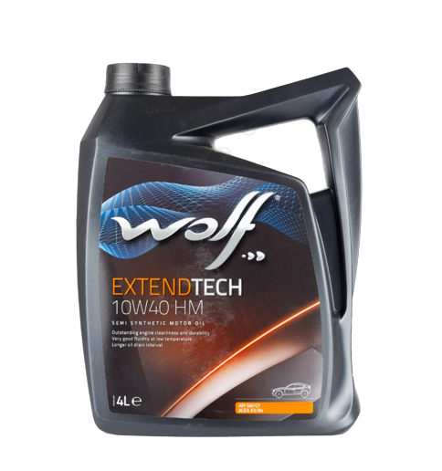 Масло моторное Wolf Вольф ExtendTech HM 10W-40 4л 151274 WOLF 151274