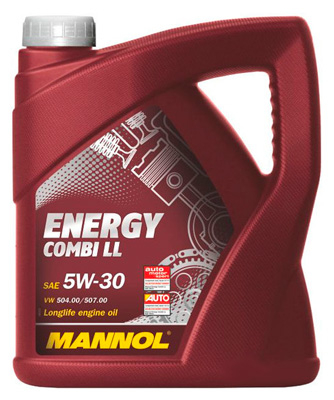 Масло моторное Mannol Energy Combi LL 5W-30 5л Mannol 95725