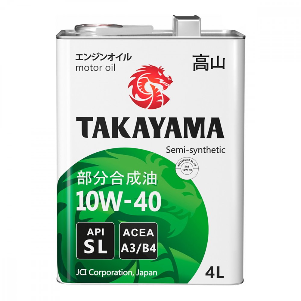 Масло моторное Takayama 10W-40 SL A3/B4 605047 4 л TAKAYAMA 605047