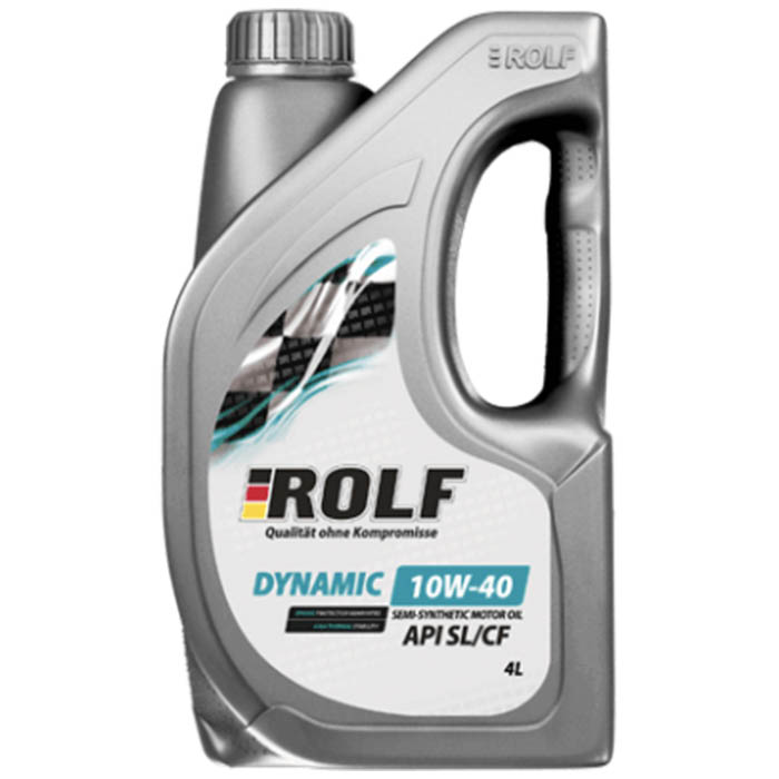 Масло моторное Dynamic SAE 10W-40 API SL/CF ROLF 322702 4л ROLF 322702