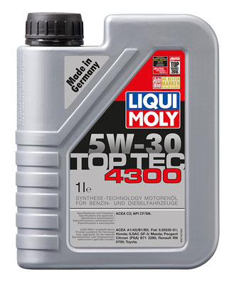 Масло моторное Liqui Moly Top Tec 4300 5W-30 1л Liqui Moly 3740