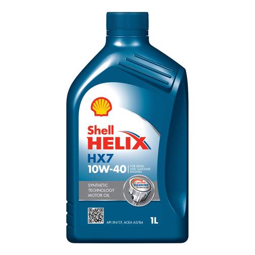 Масло моторное Shell Helix HX7 10W-40 1 л 550040312 SHELL 550040312