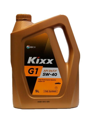 Масло моторное Kixx G1 5W-40 5л KIXX L5313350E1