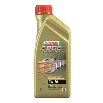 Масло моторное Castrol Кастрол EDGE Turbo Diesel Titanium FST 0W-30 1л CASTROL 157E4F