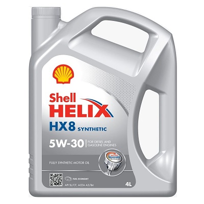 Масло моторное Shell HX8 Synthetic 5W30 4л 550040542 SHELL 550040542