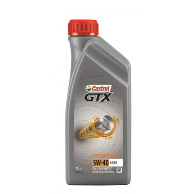 Масло моторное Castrol Кастрол GTX A3/B4 5W-40 1л CASTROL 15B9F6