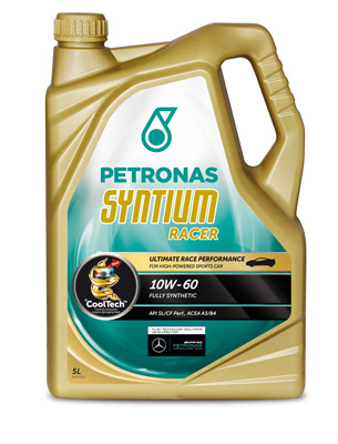 Масло моторное Petronas Syntium Racer 10W-60 5л SYNTIUM 17995019