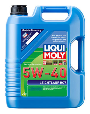 Масло моторное Liqui Moly Leichtlauf HC7 5W-40 5л LIQUI MOLY 2309