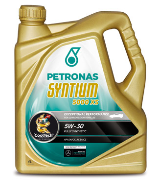 Масло моторное Petronas Syntium 5000 XS 5W-30 4л SYNTIUM 18144019
