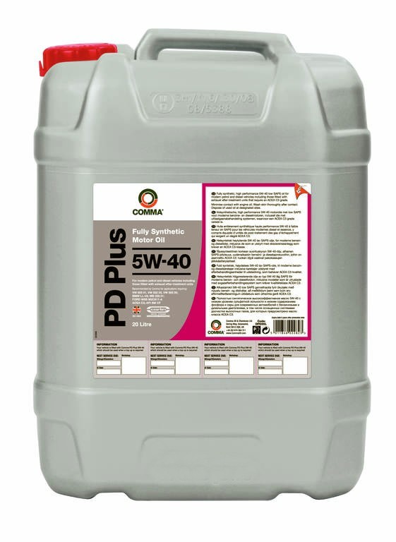 Масло моторное Comma Комма PD Plus 5W-40 DPD20L 20 л COMMA DPD20L