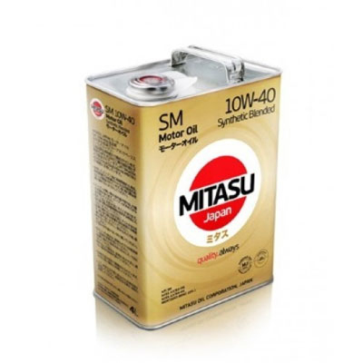 Моторное масло Mitasu SM 10W-40 4л Mitasu MJ1224